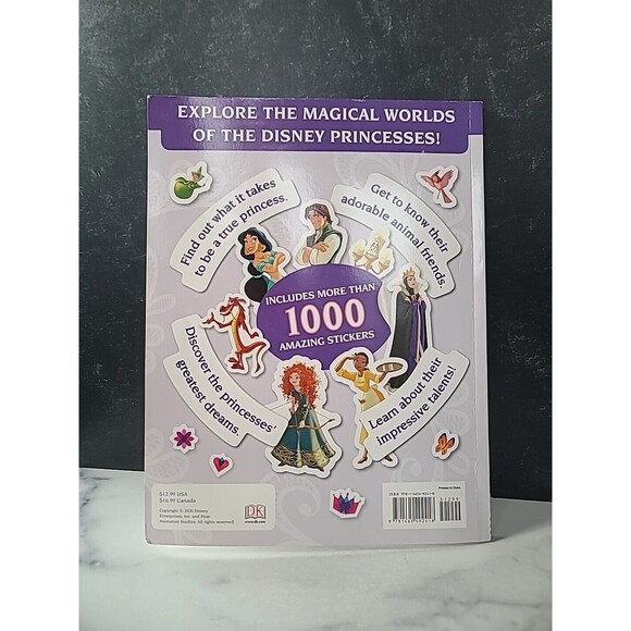Disney Princess Ultimate Sticker Collection by DK (2020, Trade Paperback) - Picture 9 of 10